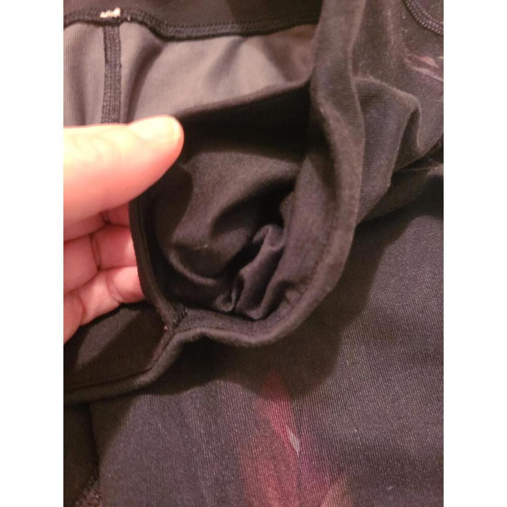 Lululemon Leggins Womens Sz 6 Wunder Under Midnight Iris Multi Black Gym Yoga - Picture 6 of 9